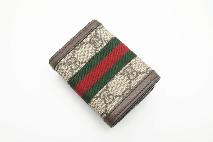 楽天市場】☆安心の3大保証☆ Aランク ≪GUCCI グッチ/三つ折り財布 