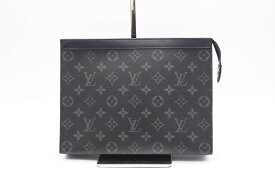 ☆安心の3大保証☆ ABランク ≪LOUIS VUITTON ルイ ヴィトン/クラッチバッグ≫ M61692 モノグラム エクリプス ポシェット ヴォワヤージュ MM 送料無料【中古】