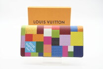 楽天市場】louis vuitton ダミエグラフィット・ポルトフォイユ・ブラザ  