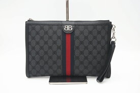 ☆安心の3大保証☆ ABランク ≪BALENCIAGA バレンシアガ/クラッチバッグ≫ 68038 シェリーライン ザ ハッカー プロジェクト グッチコラボ 送料無料【中古】