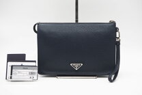 楽天市場】PRADA クラッチバッグ（柄ロゴ）（バッグ・小物・ブランド  