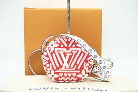 ☆安心の3大保証☆ Aランク ≪LOUIS VUITTON ルイ ヴィトン/ショルダーバッグ≫ M45364 LVクラフティ ボワットシャポースープル レッド ホワイト【中古】