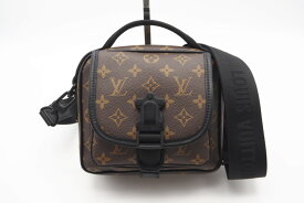 ☆安心の3大保証☆ Bランク ≪LOUIS VUITTON ルイ ヴィトン/ショルダーバッグ≫ M46973 モノグラム マカサー クエスト メッセンジャー ブラウン ブラック【中古】