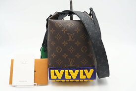 ☆安心の3大保証☆ ABランク ≪LOUIS VUITTON ルイ ヴィトン/ショルダーバッグ≫ M57966 LVラバー クルーザー メッセンジャーバッグ マルチカラー【中古】