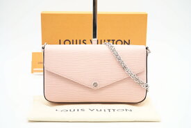 ★3日以内返品可★ LOUIS VUITTON ルイ ヴィトン エピポシェット フェリシー ローズバレリーヌ M62467 ピンク【中古】