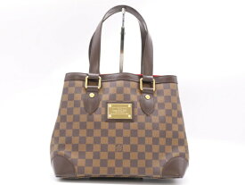 ★3日以内返品可★ LOUIS VUITTON ルイ ヴィトン ダミエ ハムステッドPM N51205 ブラウン【中古】