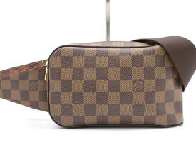 ★3日以内返品可★ LOUIS VUITTON ルイ ヴィトン ダミエ ジェロニモス N51994 ブラウン【中古】