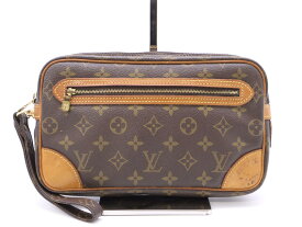 ★3日以内返品可★ LOUIS VUITTON ルイ ヴィトン M51825 モノグラム マルリー ドラゴンヌGM ブラウン バッグ【中古】