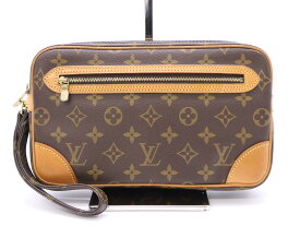 ★3日以内返品可★ LOUIS VUITTON ルイ ヴィトン M51825 モノグラム マルリー ドラゴンヌGM ブラウン バッグ【中古】