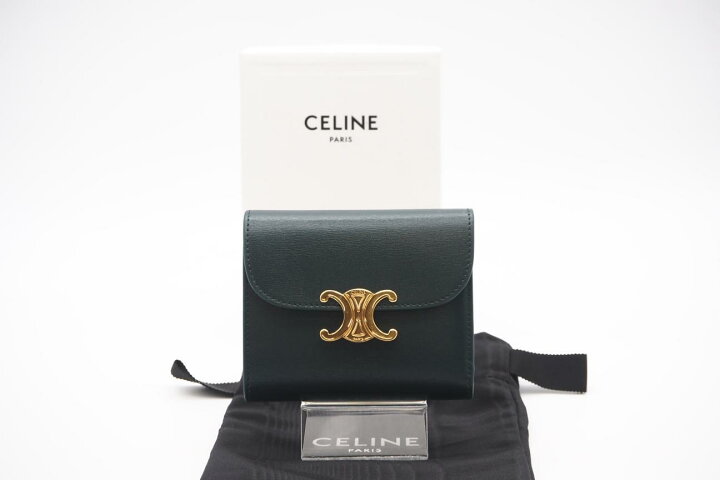 楽天市場】☆3日以内返品可☆ CELINE セリーヌ 10D783 トリオンフ  