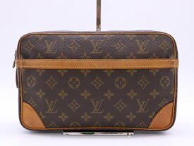 ★3日以内返品可★ LOUIS VUITTON ルイ ヴィトン M51845 モノグラム コンピエーニュ28 ブラウン バッグ【中古】