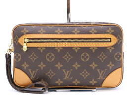 ★3日以内返品可★ LOUIS VUITTON ルイ ヴィトン M51825 モノグラム マルリー ドラゴンヌGM ブラウン バッグ【中古】
