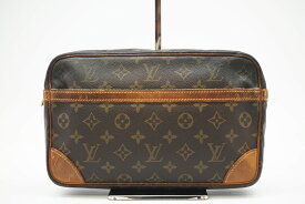 ★3日以内返品可★ LOUIS VUITTON ルイ ヴィトン M51845 モノグラム コンピエーニュ28 ブラウン バッグ【中古】
