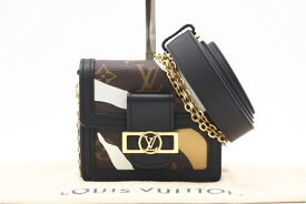 ★3日以内返品可★ 美品 LOUIS VUITTON ルイ・ヴィトン モノグラム リーグ オブ レジェンド バムバッグ ドーフィーヌ BB M69086 2wayハンドバッグ ブラウン ベージュ シルバー ゴールド コーティングキャンバス レディース【中古】