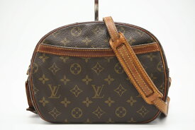 ★3日以内返品可★ LOUIS VUITTON ルイ・ヴィトン モノグラム ブロワ M51221 ショルダーバッグ ブラウン コーティングキャンバス レディース【中古】