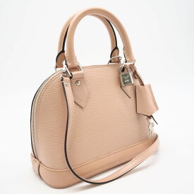 ★3日以内返品可★ 美品 LOUIS VUITTON ルイ・ヴィトン エピ アルマBB ローズバレリーヌ M41327 2wayハンドバッグ ピンクベージュ レザー レディース【中古】