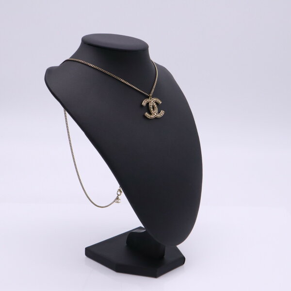 ★3日以内返品可★ 美品 CHANEL シャネル ココマーク ネックレス GP - ネックレス アンティークゴールド GP レディース【中古】