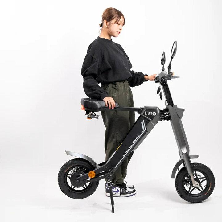 楽天市場】折りたたみ 電動バイク AK-1 PREMIUM EV 電動スクーター 