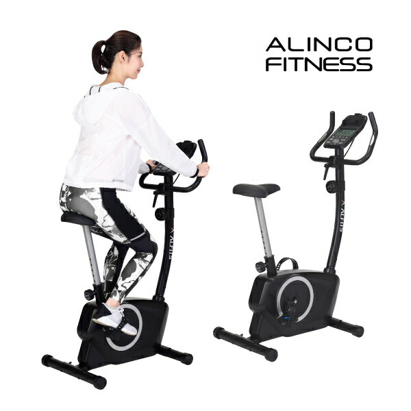 アルインコ フィットネスバイク AFB5220K エアロマグネティックバイク 5220 ALINCO 健康器具 ダイエット スピンバイク エクササイズバイク マグネットバイクのサムネイル