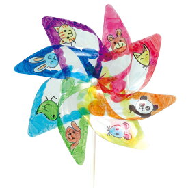 おえかきクリアかざぐるま（物理 風力・揚力 夏休み 冬休み 理科 自由研究 工作キット 男の子 女の子）