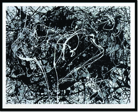 アートフレーム ジャクソン・ポロック Jackson Pollock Number 33,1949 ijp-14391 絵画 壁掛け おしゃれ 送料無料