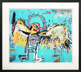 アートフレーム バスキア Jean-Michel Basquiat Untitled (Fallen Angel)1981 ijb-62495 ポップアート ポスター パネル アートフレーム インテリアアート 絵画 インテリア壁掛け 壁面アート インテリアフレーム グラフィティ 現代アート コンテンポラリー 送料無料