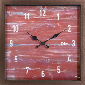 インテリアクロック レッド Clock re- Red cre-51366 送料無料