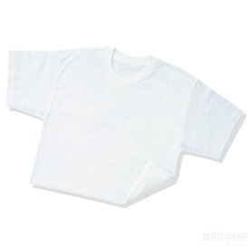 Tシャツ 白 C（5～7才用）[メール便不可]（版画 孔版 オリジナルTシャツ）