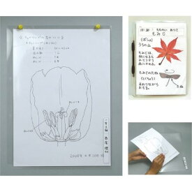 透明掲示ホルダー A4[メール便不可]（備品 展示板・展示パネル）