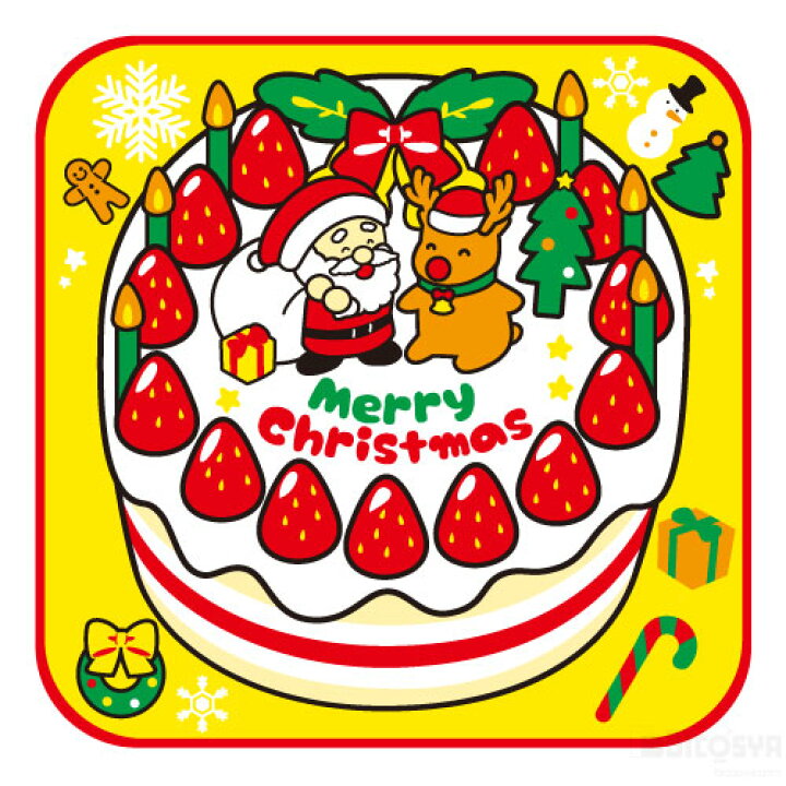 楽天市場 クリスマスタオルハンカチ クリスマスケーキ あす楽対象 メール便 イベント プレゼント 子供会 プレゼント イベント 景品 ハンドタオル ミニタオル キッズ クリスマス会 学校教材の専門店 美工社