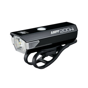 CATEYE AMPP200N HL-EL042NRC USB Type-C�[�d���t�����g���C�g �ő�200���[���� LED���C�g IPX4 �ʋ� �ʊw �u���b�N