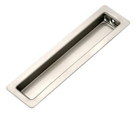 2個入 BIDOOR(ビドー) PS-20 楓戸引手 シルバー　125mm(114×20.5)