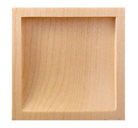 2個入 BIDOOR(ビドー) PW-120 モミジ片チリ角 クリアー　大(60×60)