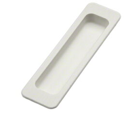 4個入 BIDOOR(ビドー) PP-84 カラー戸引手 白　105mm(84.6×21)