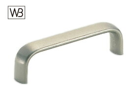 シロクマ HB-8 真チュウダエンハンドル細形 ホワイト　大(ピッチ95)