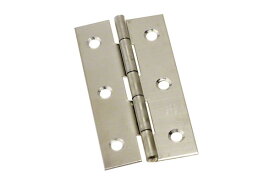 50枚入 BIDOOR(ビドー) BS-61 ステン片背押丁番 ミガキ (木ネジ付) 64mm