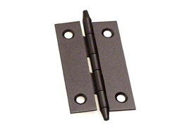 50枚入 PALHARD 鉄ロング蝶番 片背押 GB塗　51mm(ビス付)