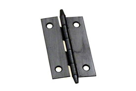 50枚入 PALHARD 鉄ロング蝶番 片背押 ブロンズ塗装　51mm(ビス付)