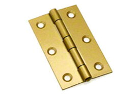 20枚入 PALHARD 鉄厚口蝶番 ゴールド (ビス付)　76mm