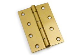 200枚入 PALHARD 鉄厚口蝶番 ゴールド (ビス付) 102mm