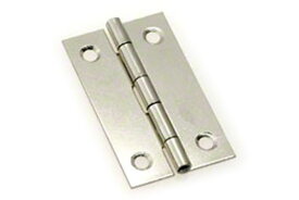 50枚入 PALHARD 鉄薄口蝶番 ニッケル (ビス無)　51mm