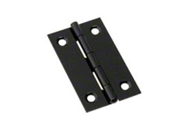 50枚入 PALHARD 鉄薄口蝶番 黒塗 (ビス無)　51mm