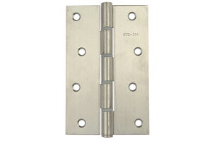 120枚入 フジテックジャパン ステンレス丁番 厚口 ナイロンリング入 HL (木ネジ付) 127mm (コード11138)