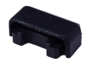 100個入 SPG SUS棚柱 エンドキャップ ブラック (LS-ECB) ‐