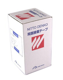 66個入 NITTO DENKO(日東電工) ニットー No.501K 両面テープ 白 (20m巻) 18mm