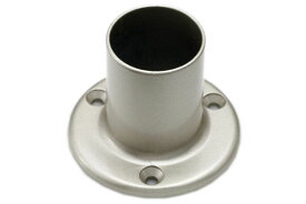 10個入 シロクマ BR-167-シルバー E形エンドベース 35φ