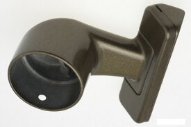 10個入 シロクマ BR-663-アンバー スリムブラケット真壁用止 35φ