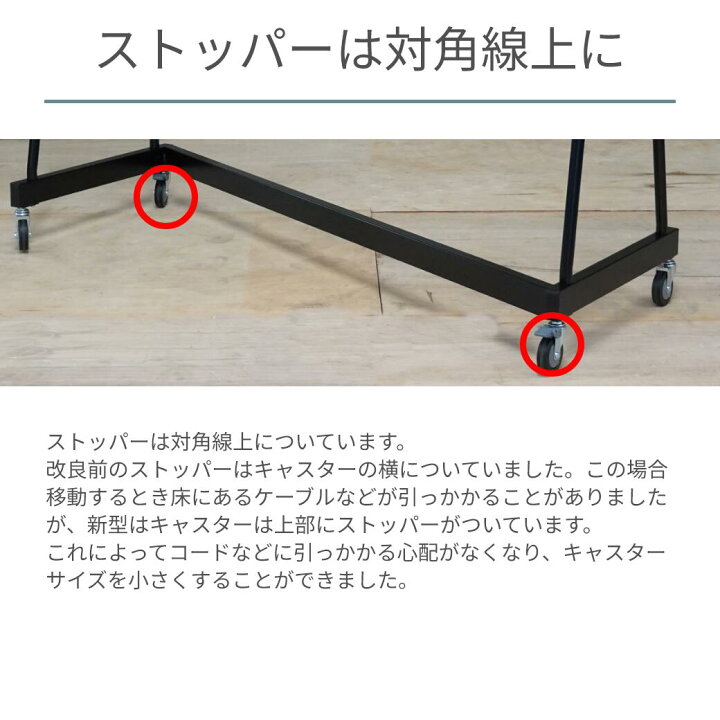 楽天市場】業務用 ハンガーラック Z型 幅150cm 高さ135cm 耐荷重200kg 