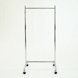 ハンガーラック 組立不要 幅50cm 耐荷重100kg 高さ180cm S-Class500 クローム 業務用 頑丈 壊れない シンプル 高耐荷重 キャスター 丈夫 日本製 スリム パイプハンガー 洋服掛け 伸縮 衣類収納 洋服ラック コート掛け コートハンガー 省スペース ショップ 店舗 事業所