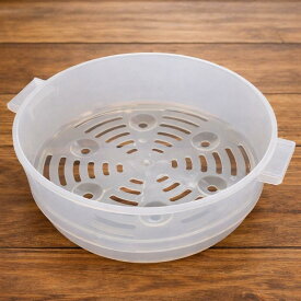 【BIEn 電気鍋付属品】 蒸し器 単品 電気鍋 1.5リットル型用 通常版装着可 電子版装着可 一人暮らし おうちごはん グリル鍋 キッチン家電 調理家電 ラーメン お手伝い 受験 夜食 夏場に火を使わない 温度調節 食品グレード認証PP素材(1.5L)